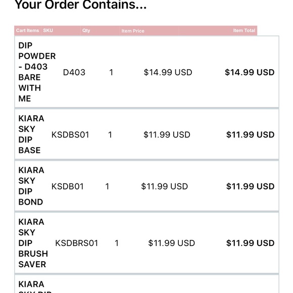 Kiara Sky Essentials and Dip Powder - Picture 6 of 8